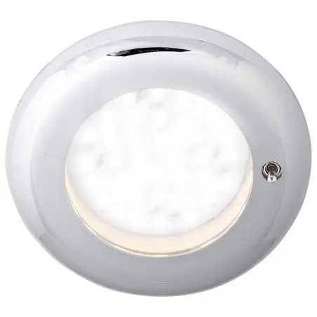 Spot încastrat Nova, 36 SMD, 12V, crom, cu întrerupător