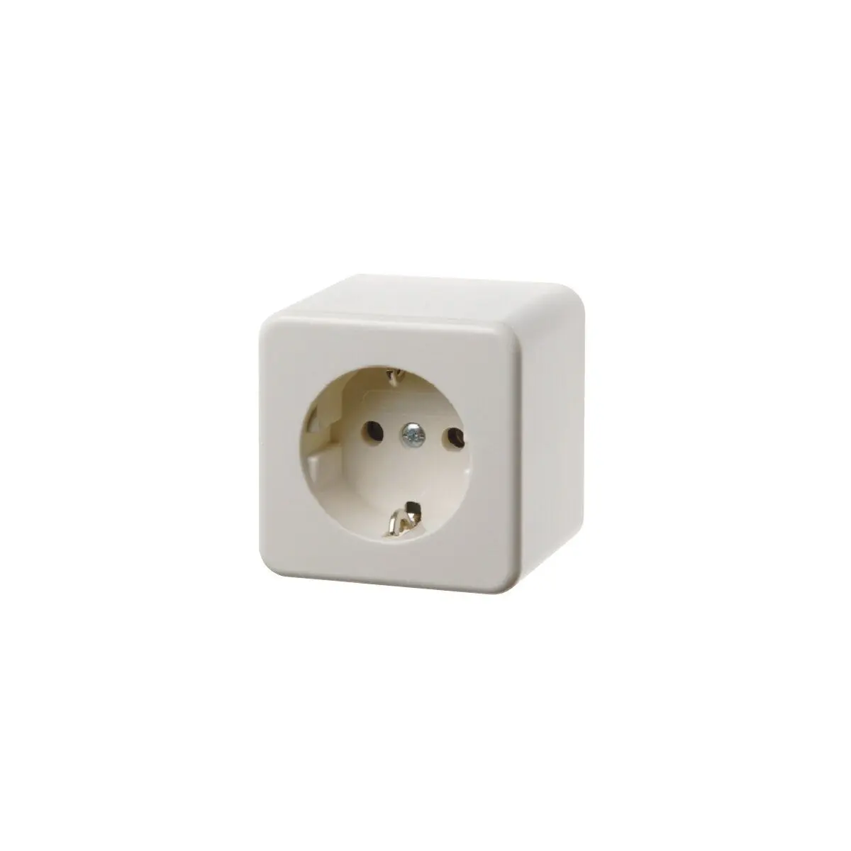 Priză Schuko - 6,1 x 6,1 x 4,7 cm
