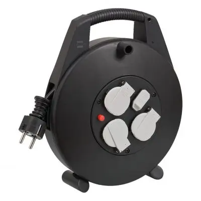 VarioLine kábeldoboz USB töltőállomással - 10m H05VVF3G1.5