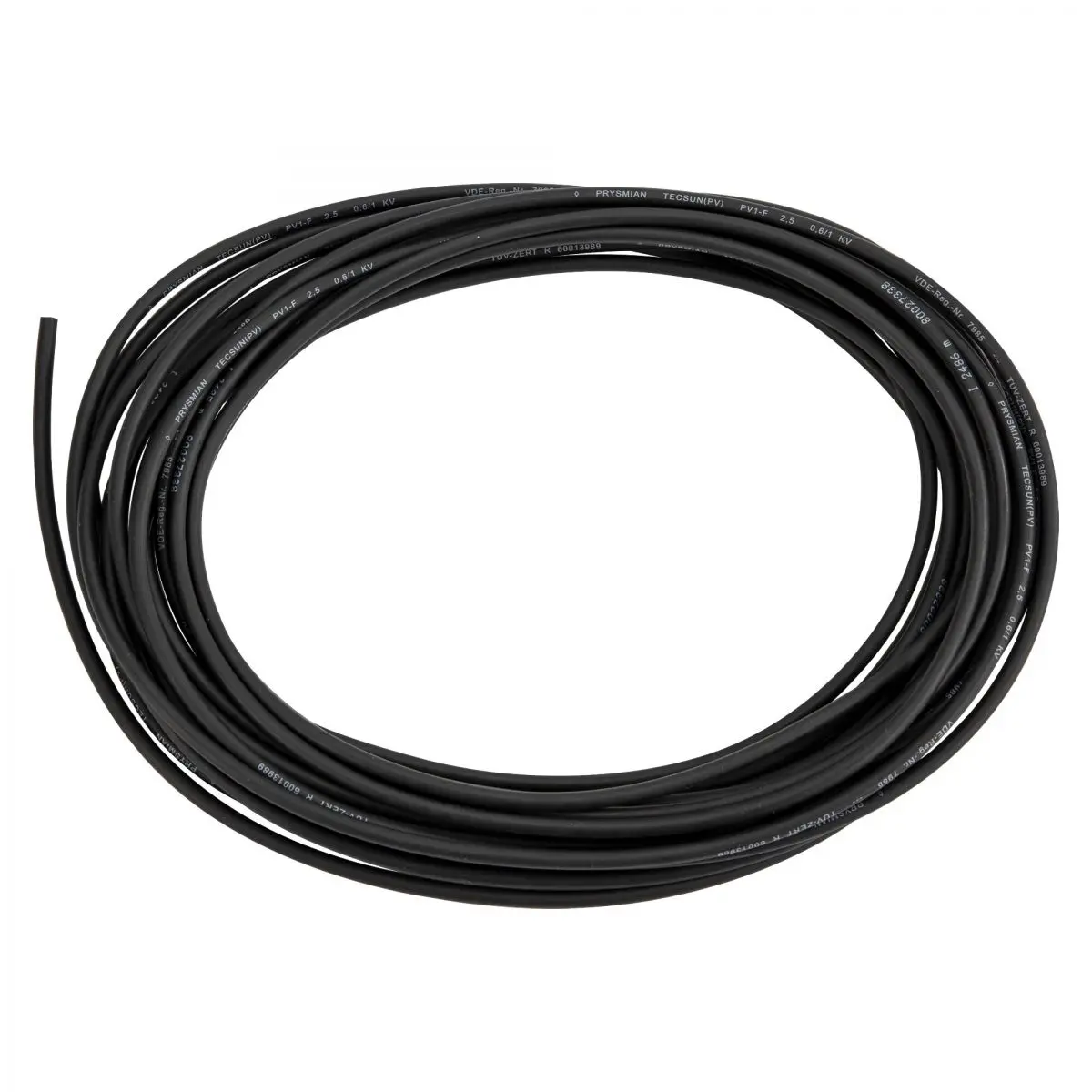 Napelem kábel belső - 1 x 2,5 qmm/Hossz: 2 x 10 m