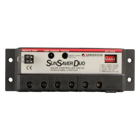 SunSaverDuo SSD-25 - Solárny regulátor Morning Star SSD-25