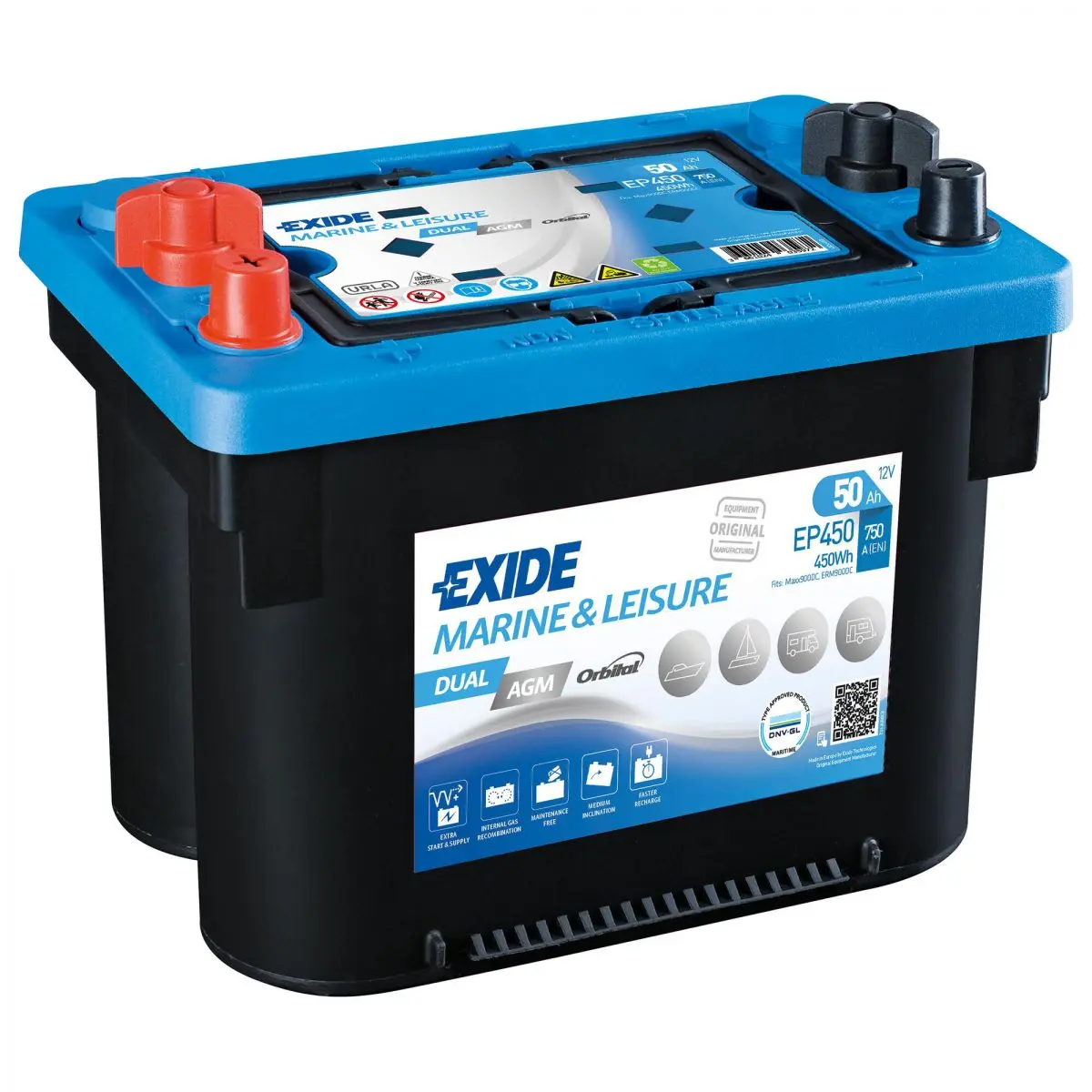 Batéria EXIDE Dual AGM - EP 450