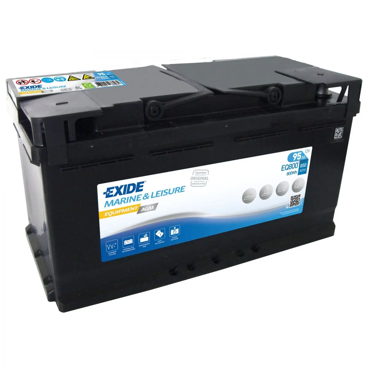 Akkumulátor EXIDE Equipment AGM EQ800