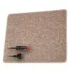 Vyhrievací koberec - 230 V/25 W, 60 x 40 cm, svetlohnedý