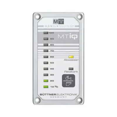 Zobrazenie odpadovej vody/kalkulačky MT - 12 a 24 V