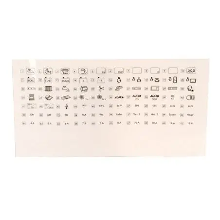 Fólia s piktogramami MT - so 70 symbolmi