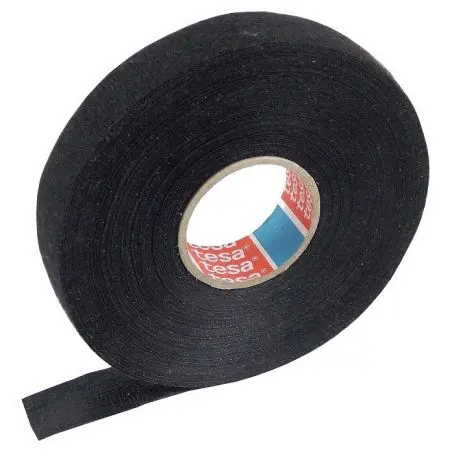 Polár szövet szalag - 19 mm x 25 m, fekete