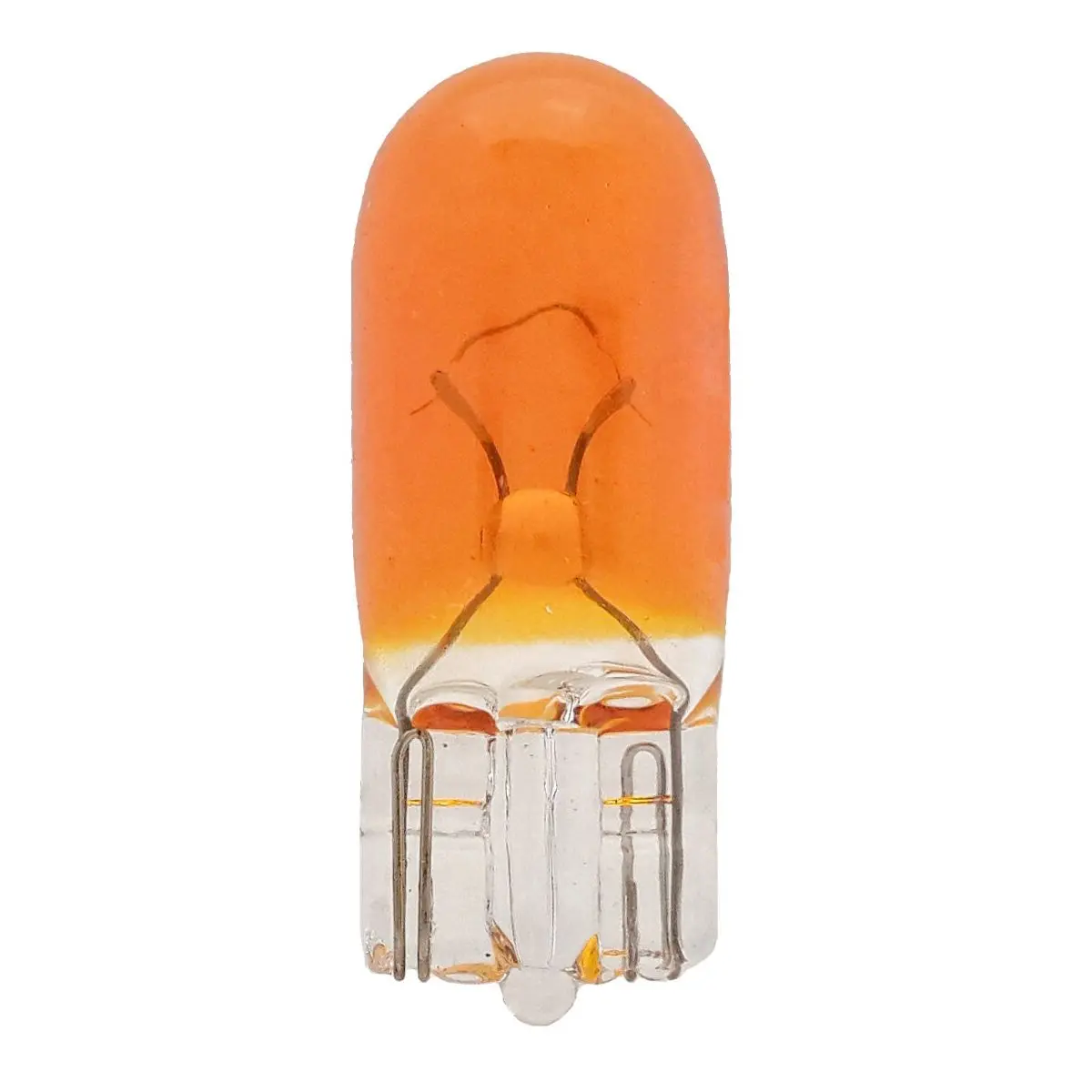 Lampa de baza din sticla auto - 5W Socket W2.1x9.5d ECE WY5W portocaliu