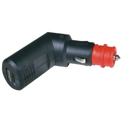 Conector de încărcare USB - 1 x 2500 mA cu USB A, 1 x 3600 mA cu U