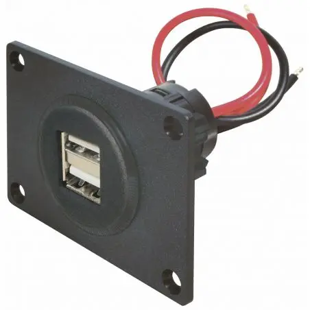 Priză încorporată - 2 x 2500 mA conexiune USB-A