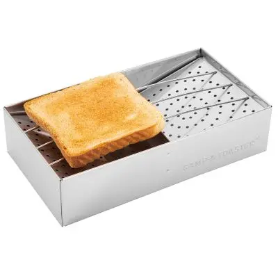 CAMP-A-TOASTER - originál - nerezová oceľ