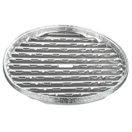 Tigăi rotunde pentru grătar - pachet de 5, 34 cm