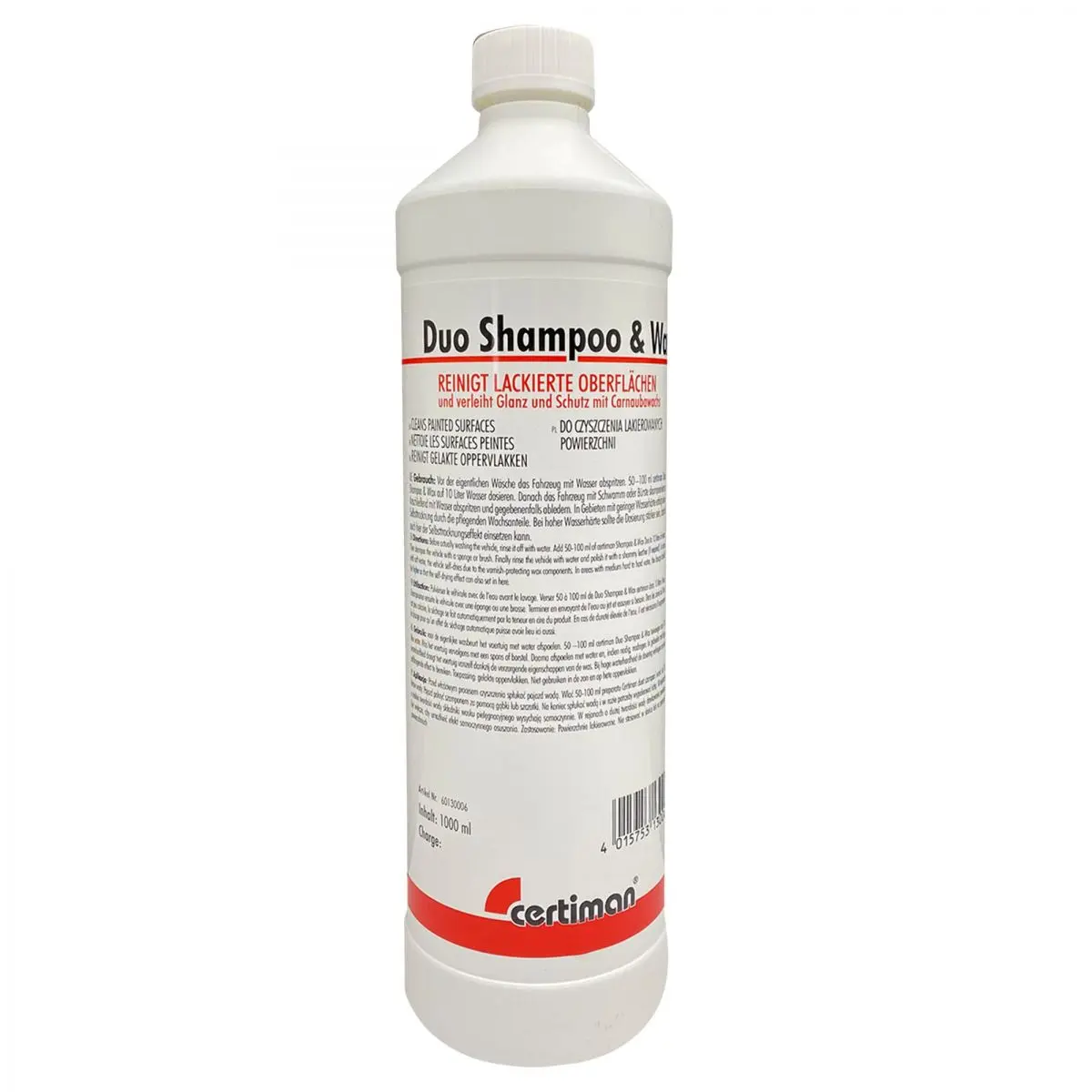 Duo șampon și ceară concentrată - 1000 ml