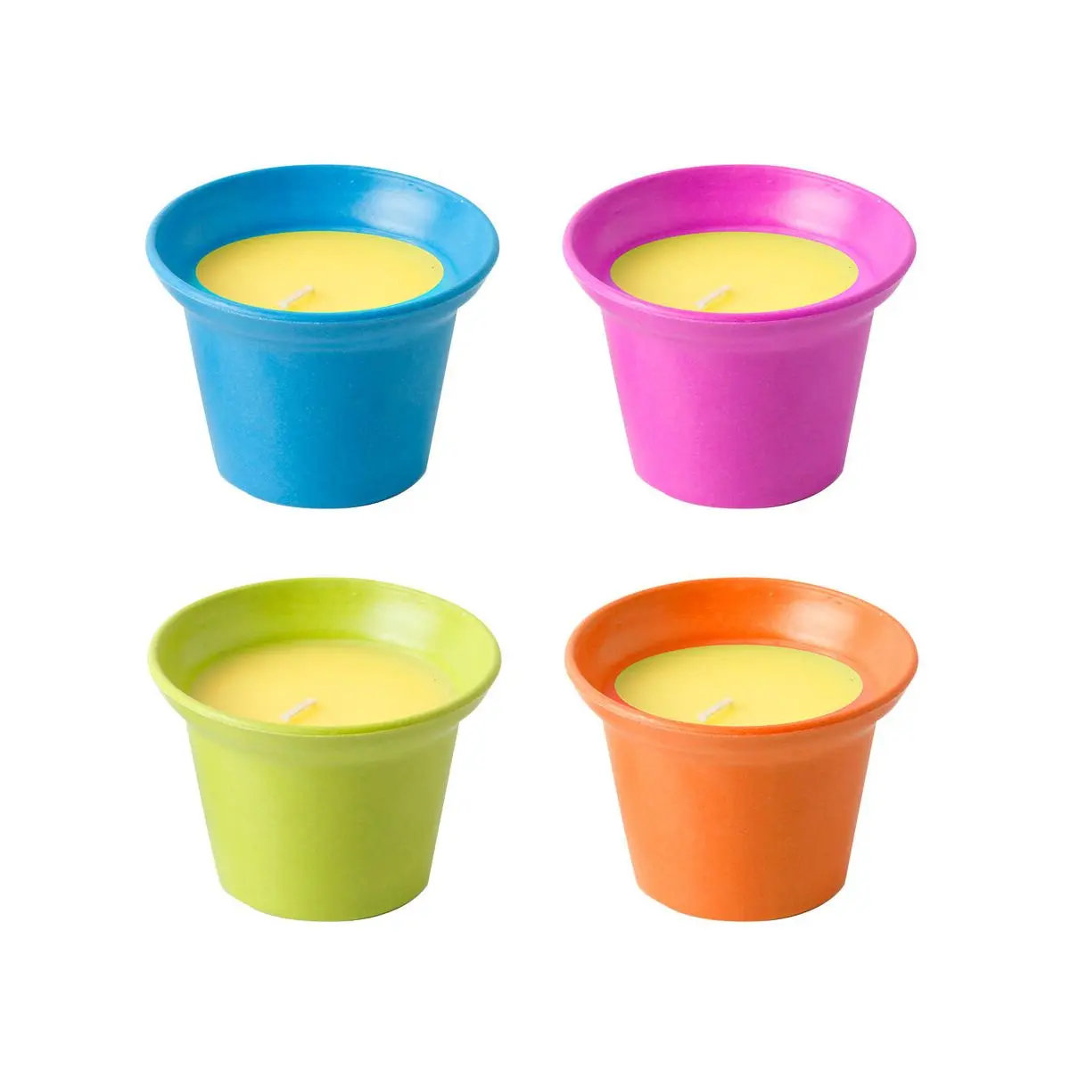 Lumanare cu citronella - diverse culori