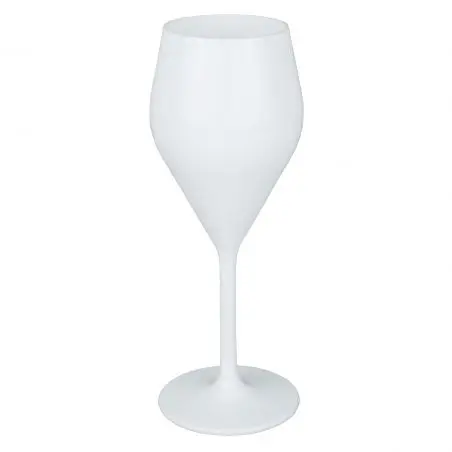 Pahare de vin Elegancea, albe, set 2 piese