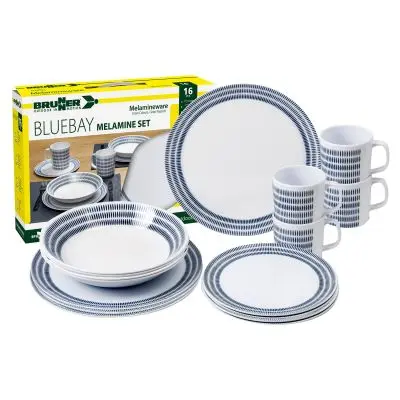 Súprava riadu Bluebay - 16 kusov