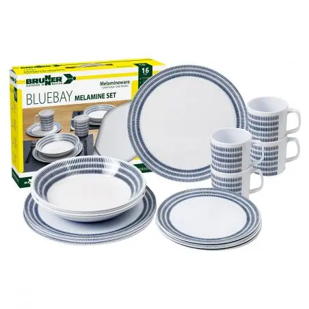Súprava riadu Bluebay - 16 kusov