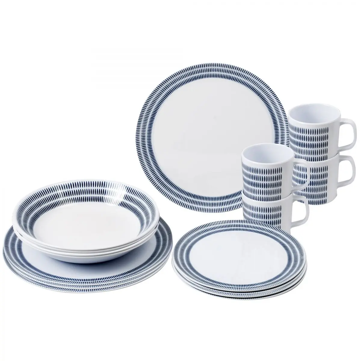 Set veselă Bluebay - 16 bucăți