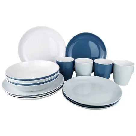 Set veselă lavandă - 16 bucăți