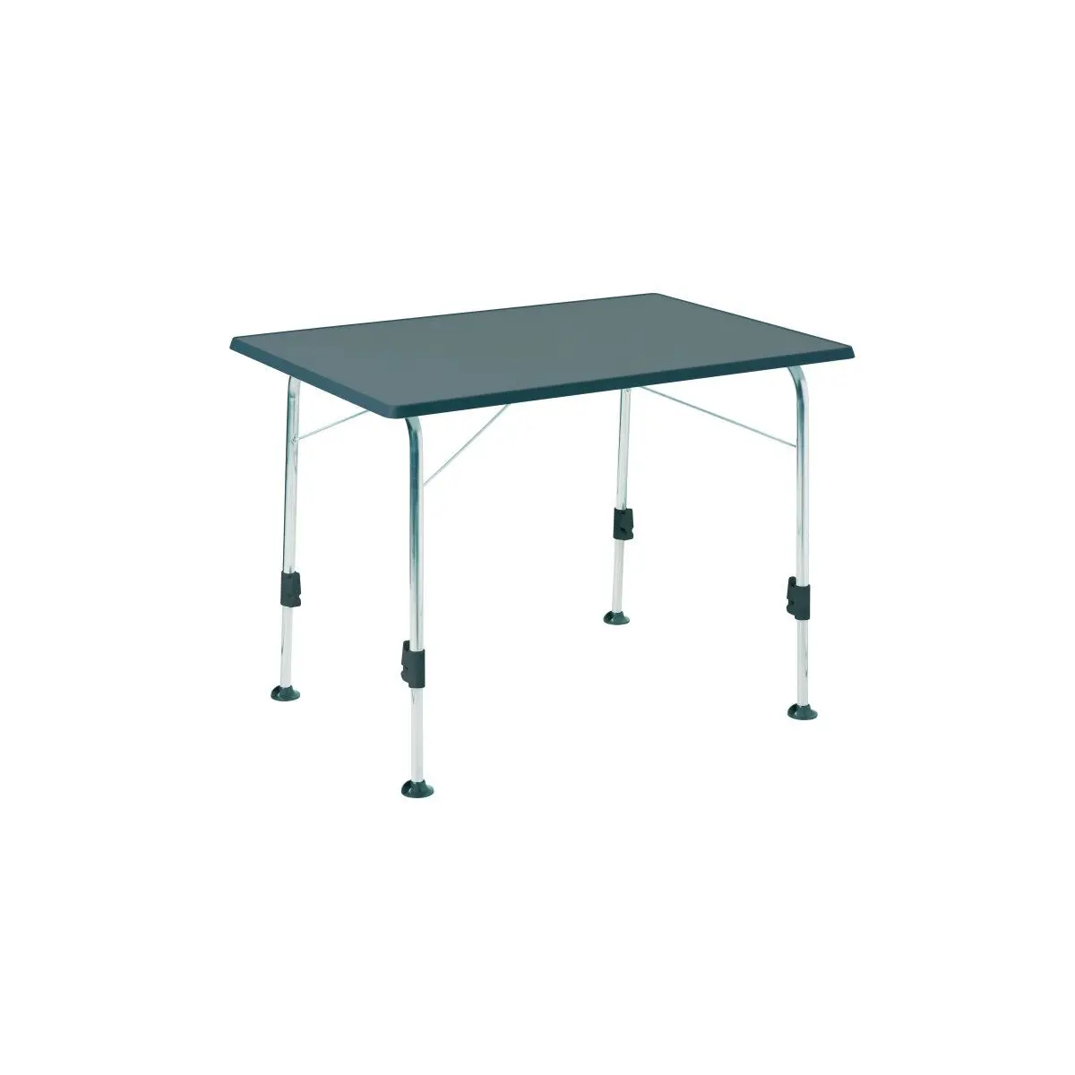 Stabilizačný kempingový stôl - antracit, 115 x 70 cm