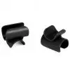 Clips pentru suport pentru picioare - negru, 4 buc