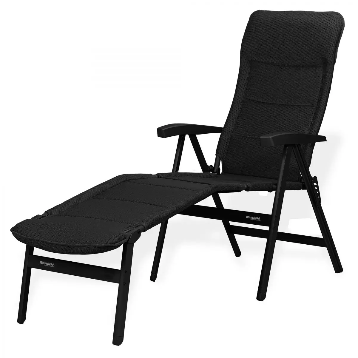 Scaun de camping Noblesse Deluxe - negru