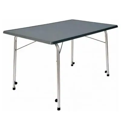 Masa de camping acordeon - antracit, 100 x 68 cm