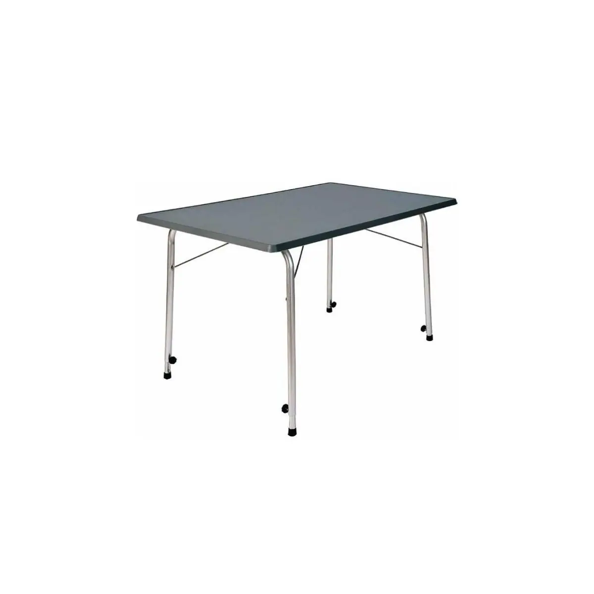 Kempingový stôl Accordeon - antracit, 100 x 68 cm