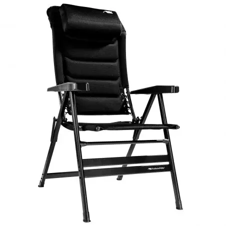 Kempingová stolička HighQ Comfortable XL - Blackline