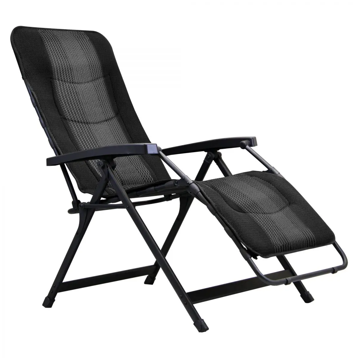 Relax fotel Aeronaut Deluxe - ezüst, fekete