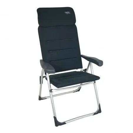Kempingová stolička Compact AA/213-AEC - sivá