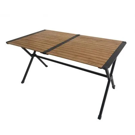 Bambusový pojazdný stôl Chambery L - pojazdný stôl