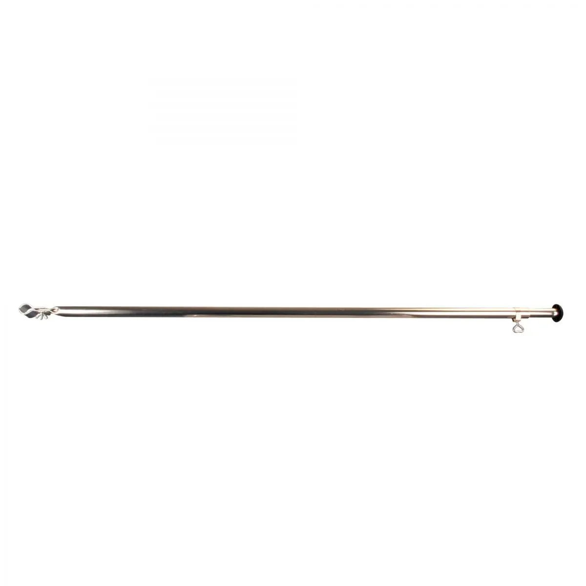 Hurikánová tyč s kĺbovou pätkou - 25 mm oceľ, 125-205 cm