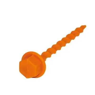 PP Skrutkovací kolík malý - 12 cm, sada 12 kusov