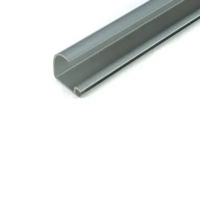 Napellenző ereszcsatorna - PVC, 260 cm hosszú