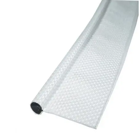 Textil csővezeték - fehér 5 mm, 6 m hosszú