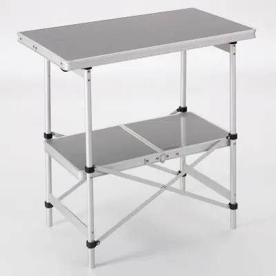 Masa plianta din aluminiu - 80 x 45 x 82 cm