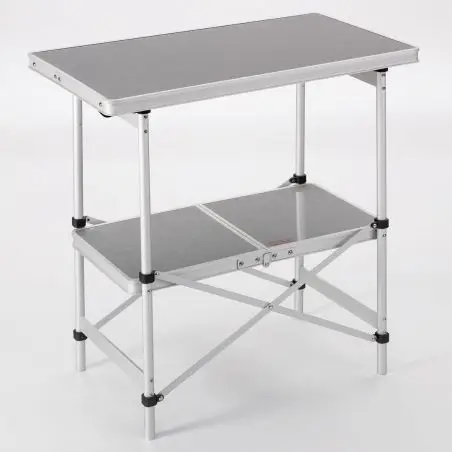 Alumínium összecsukható asztal - 80 x 45 x 82 cm