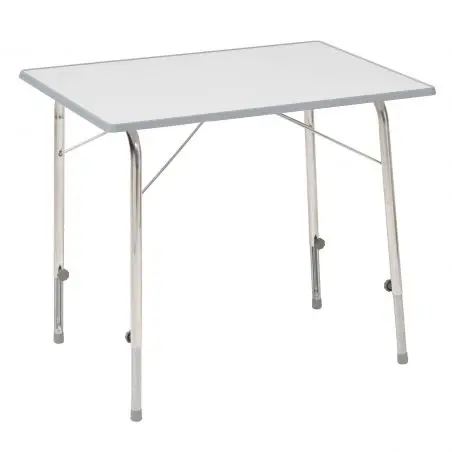 Kempingový stôl Stabilic - svetlosivý, 80 x 60 cm