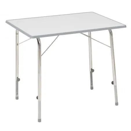 Masa de camping Stabilic - gri deschis, 80 x 60 cm