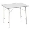 Kempingový stôl Stabilic - svetlosivý, 80 x 60 cm
