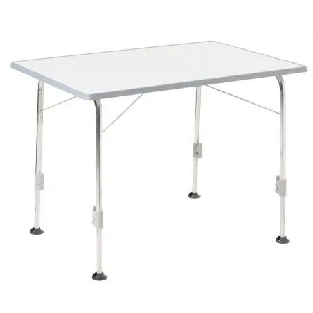 Kempingový stôl Stabilic - svetlosivý, 100 x 68 cm