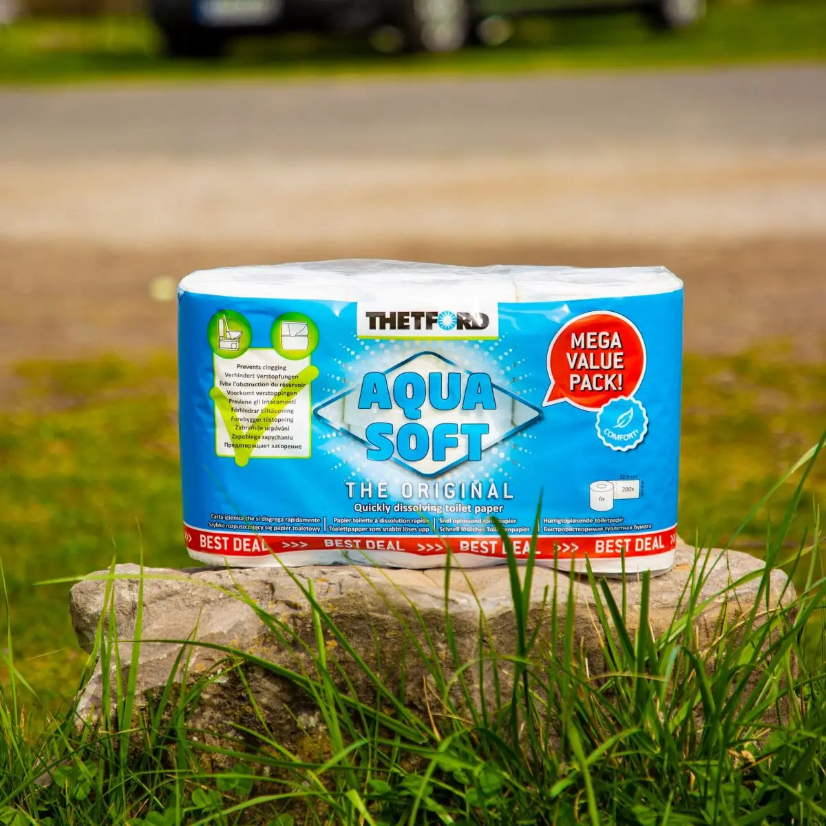 Toalettpapír Aqua Soft 6 db-os csomag