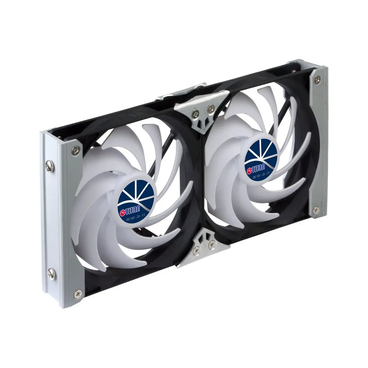 Ventilator dublu pentru frigider Titan SC09, 120 mm