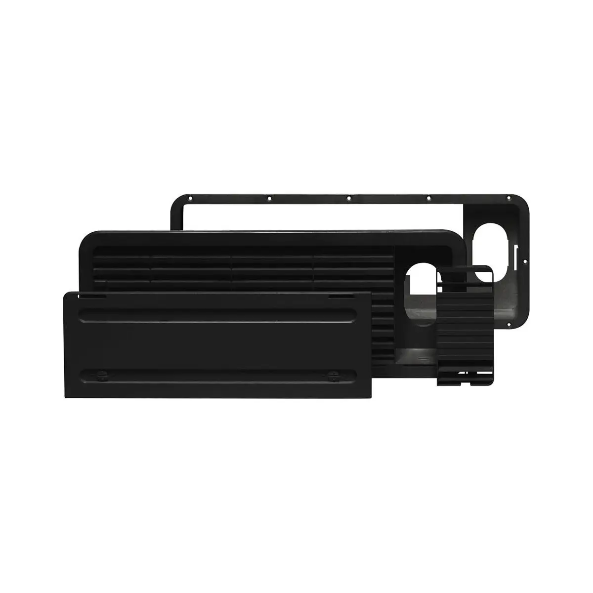 Súprava vetracích mriežok Dometic LS 100, čierna