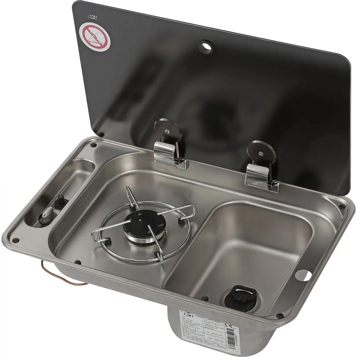 Tűzhely és mosogató kombináció FL1323 doboz, 53 x 34 cm