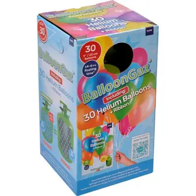 Kit de baloane cu heliu BalloonGaz 30