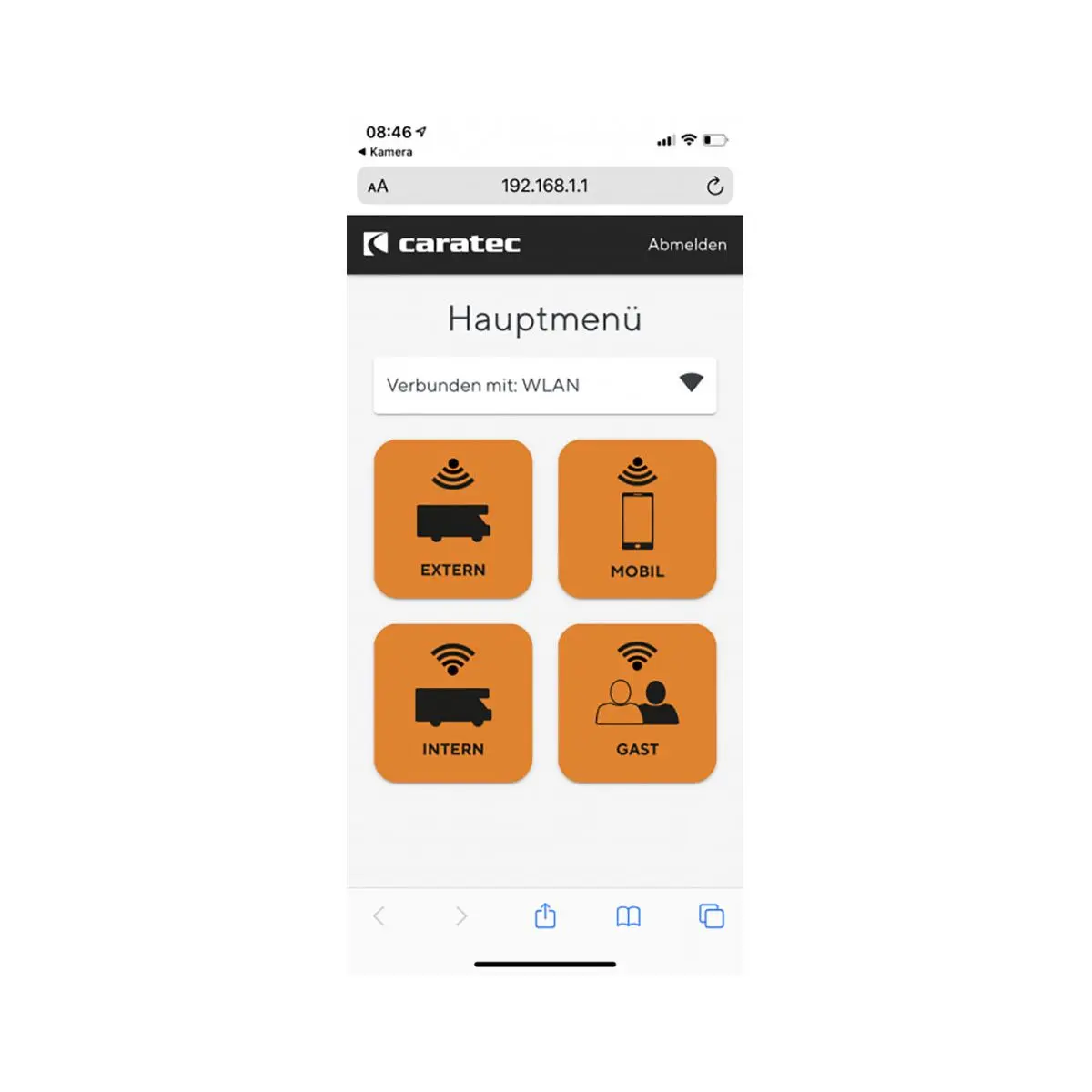 Anténa LTE/WiFi Caratec Electronics CET300R, biela
