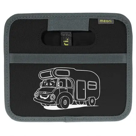 Sklápací box Meori Mini, čierny / pre obytné vozidlá