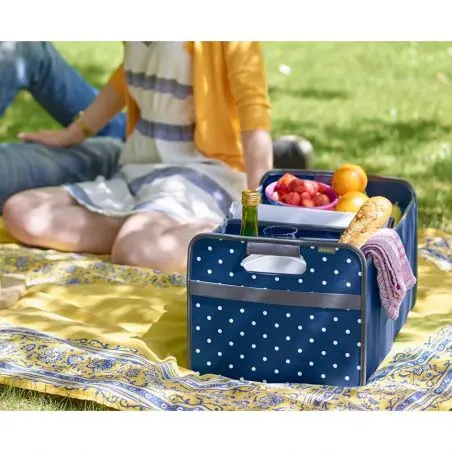 Cutie plianta Meori Classic, bleumarin, marimea L